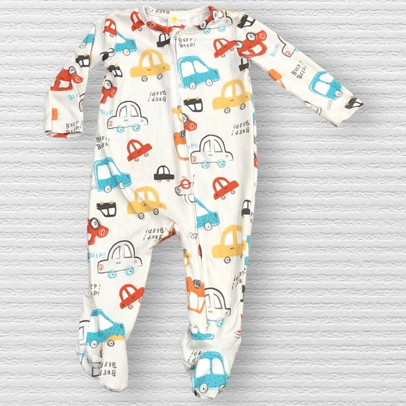 Little Chickadees Zipper Footie - Picture 1 of 3